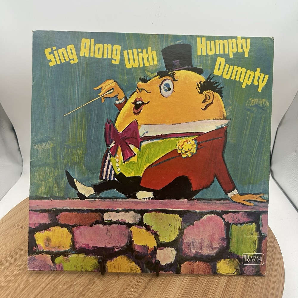 Antique Sing Along With Humpty‎ Dumpty Vintage Record Album